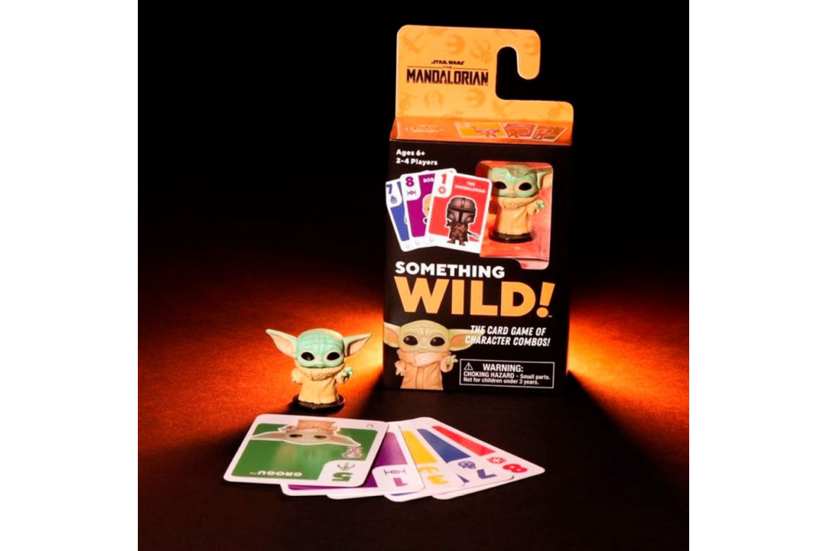 Карточная игра "Мандалорец Грогу" Something Wild Funko 64175 с фигуркой