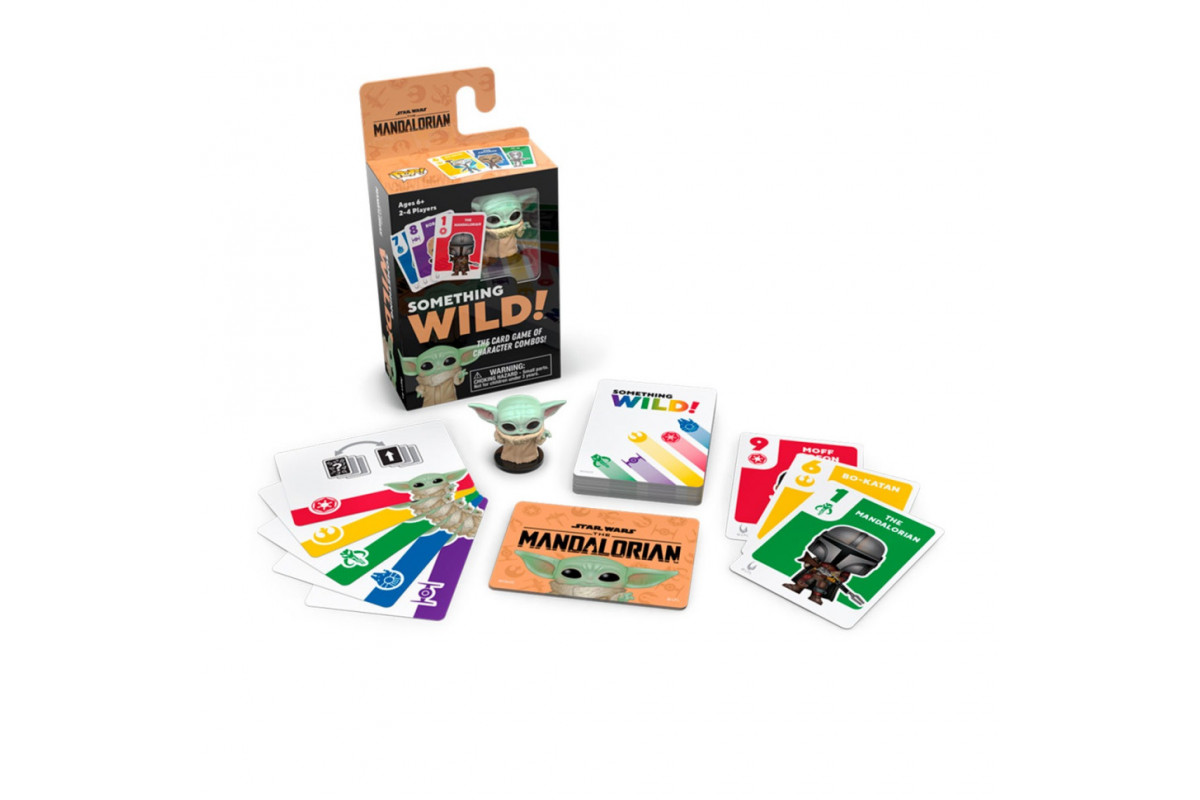 Карточная игра "Мандалорец Грогу" Something Wild Funko 64175 с фигуркой