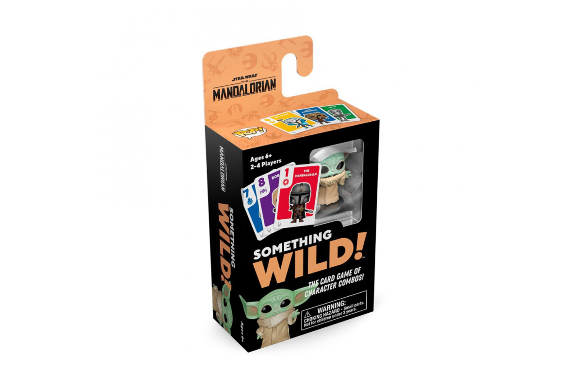 Карточная игра "Мандалорец Грогу" Something Wild Funko 64175 с фигуркой