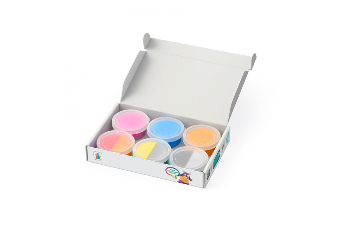 Набір пластиліну, що самостійно твердіє ЛІПАКА – Порося, кінь, кролик 60023-UA01