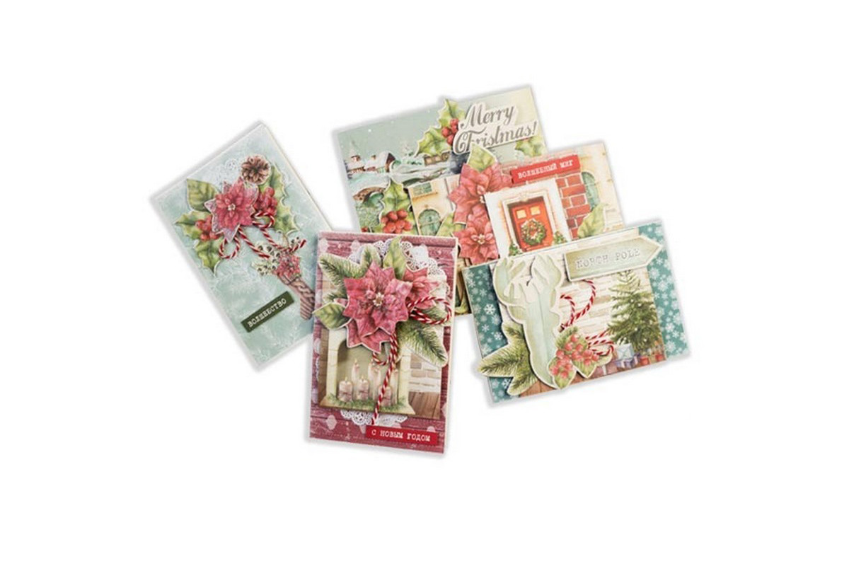 Набор для создания поздравительных открыток "Winter wonders" FDGCK-017