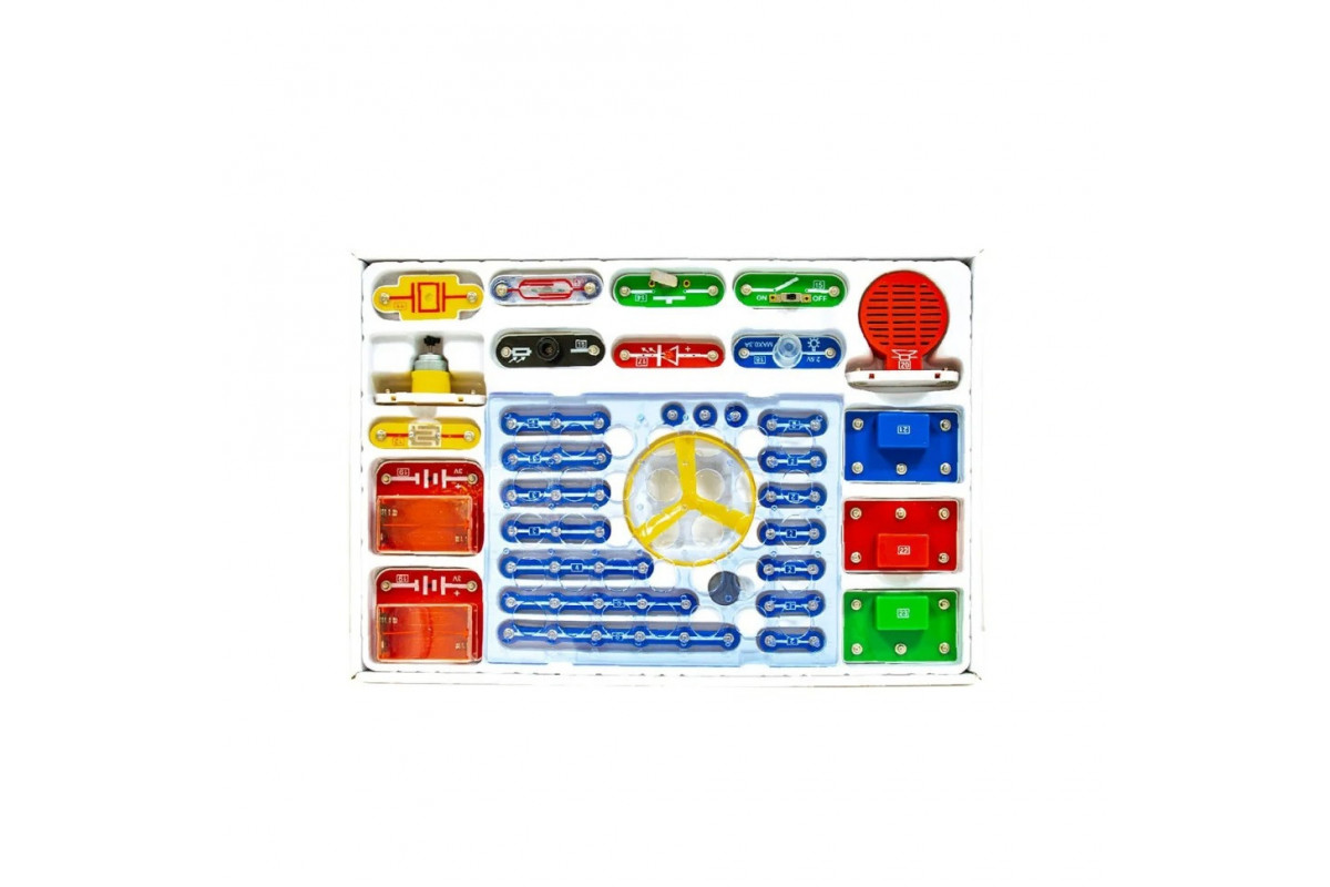 Электронный конструктор "201 СХЕМА" DOKA D70706 звук и свет