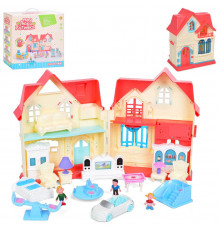 Детский игровой домик "Мой любимый домик" WD-932C, мебель, звук, свет