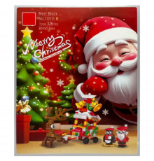 Детский конструктор адвент-календарь "Merry Christmas" 1010B