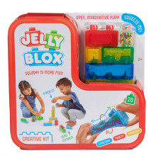 Детский сенсорный конструктор "Набор креатива" Jelly Blox 931692, 20 деталей