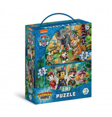 Пазл дитячий 2 в 1 "Пригоди у джунглях" 200572, 36 елементів