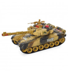 Танк на радиоуправлении 9995(Sand) звук, свет, подвижная кабина