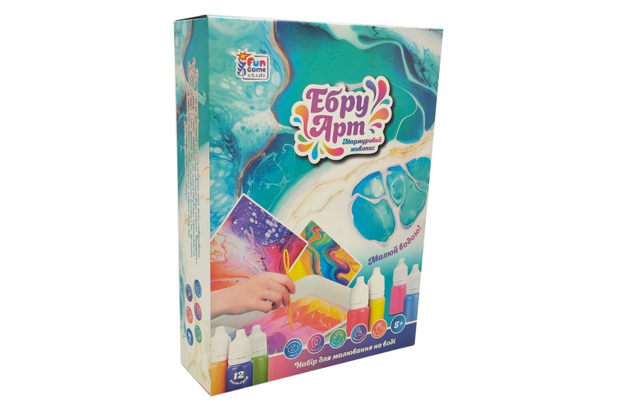 Дитячий набір для творчості в техниці Ебру 94133, 4 гіпсових фігурки