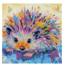 Набор-миди для вышивки бисером "Ежик" AMB-101 20х20 см