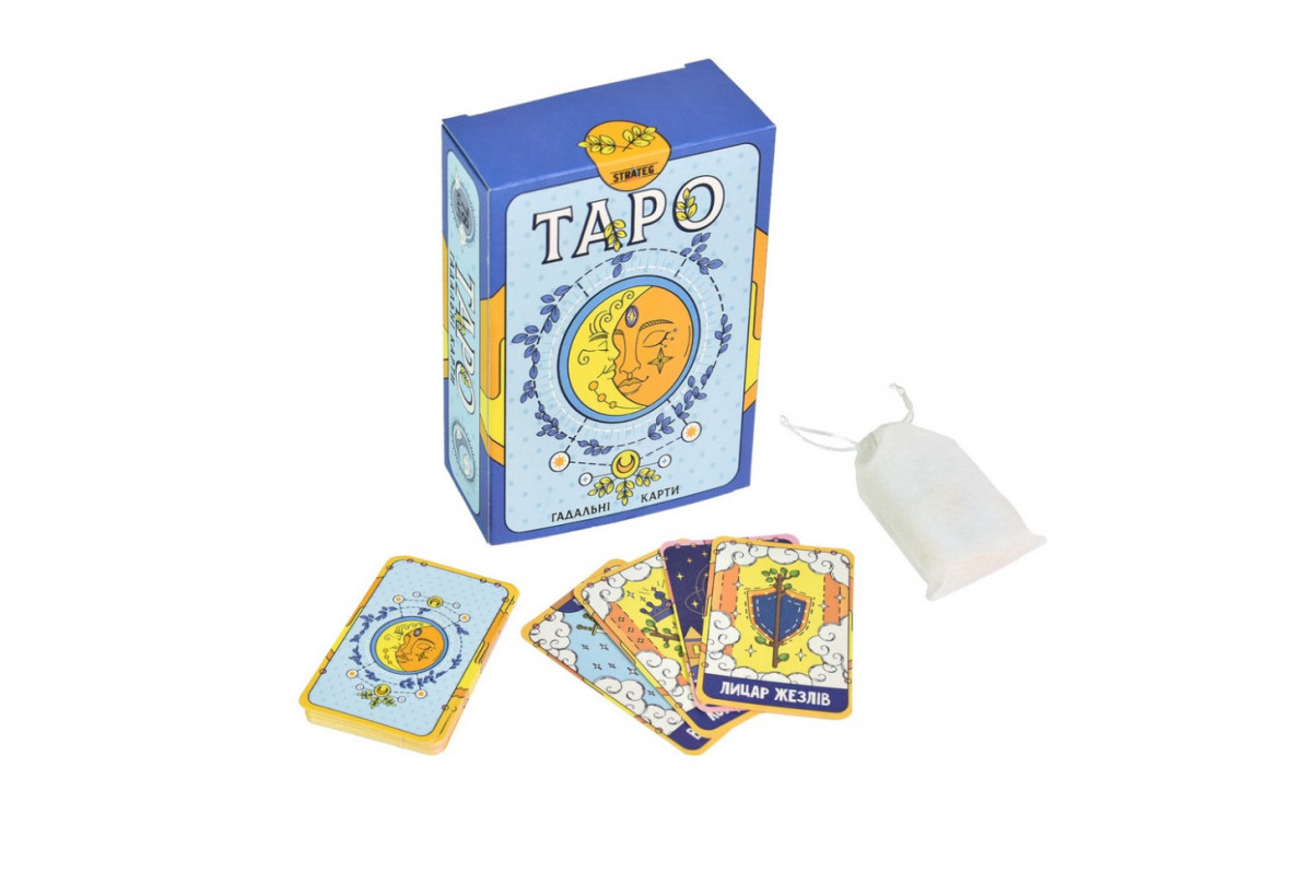 Гадальные карты Таро 30622 карта со ссылкой на инструкцию 78 штук