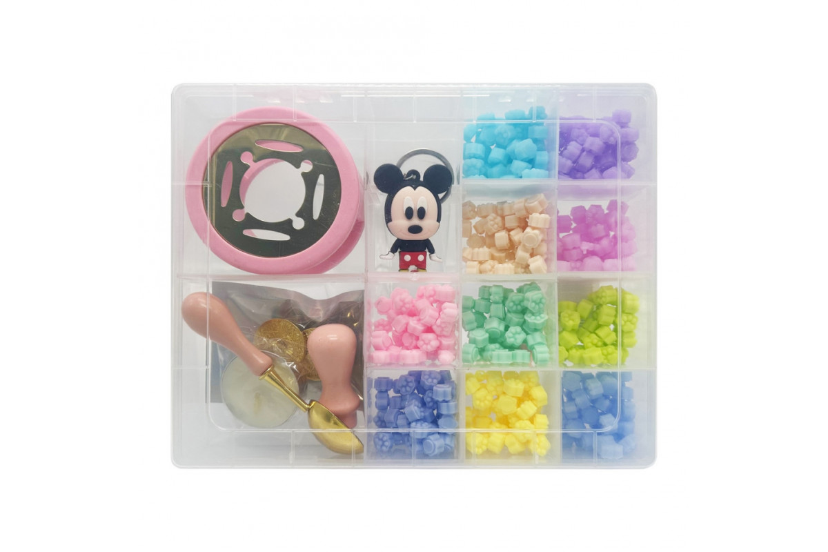 Набір для творчості "Сургучний штамп" C712-5-5, 10 кольорів