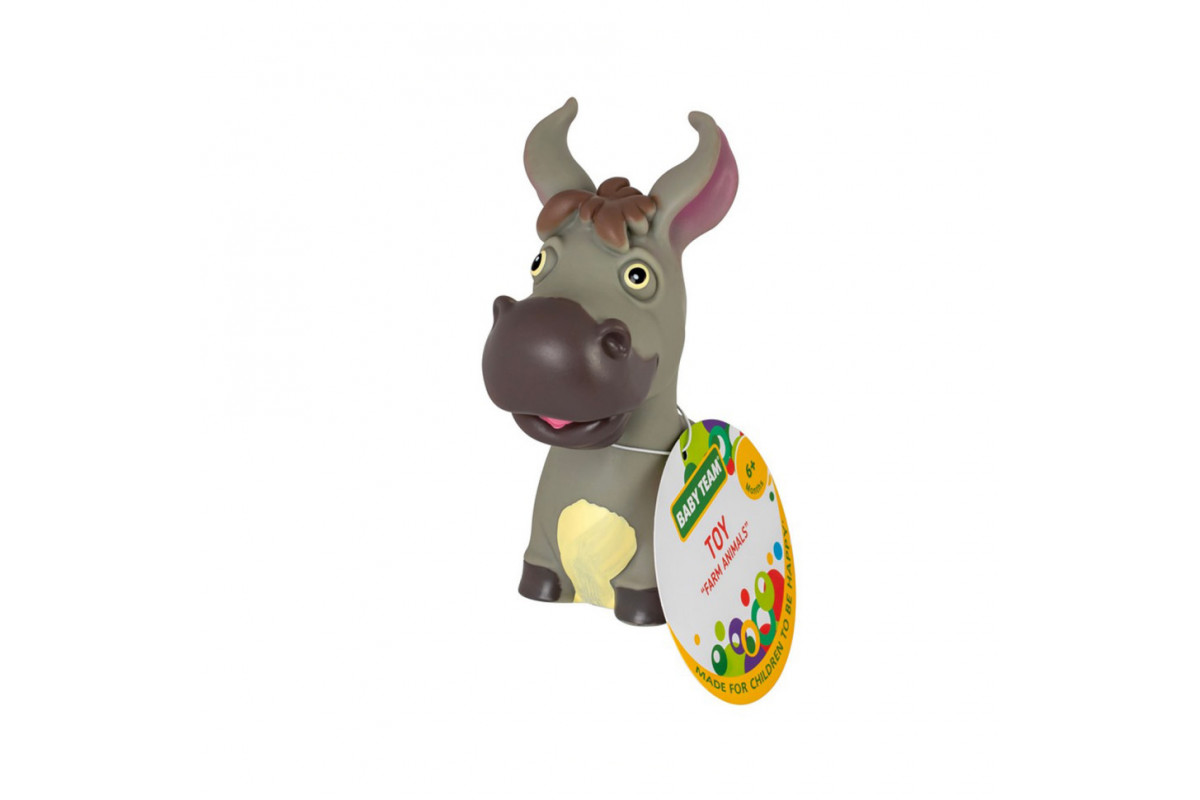 Детская игрушка для купания "Брызгающие животные фермы осел" 8753_віслюк сірий