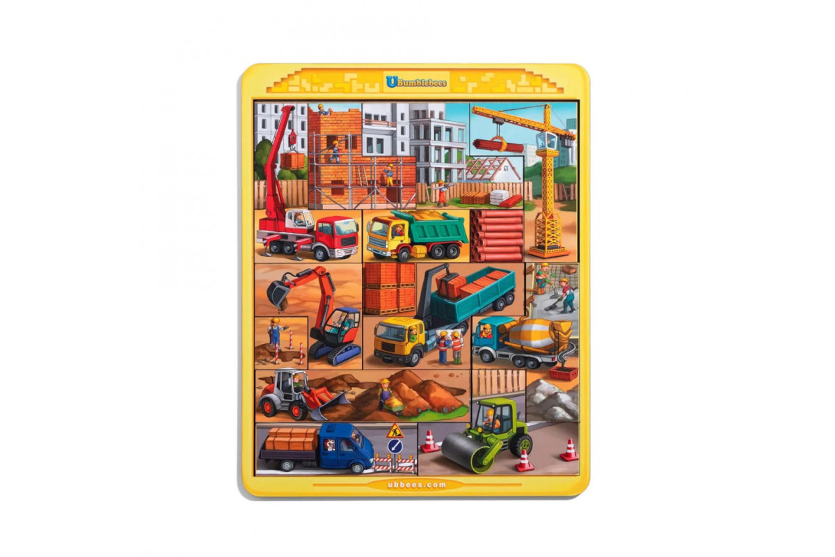 Дерев'яний тетріс великий "Будівельний майданчик" (ПСД127) PSD127