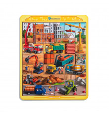 Деревянный тетрис большой "Строительная площадка" (ПСД127) PSD127