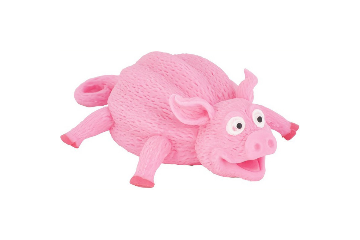 Детская надувная игрушка антистресс Животные "Поросенок" CKS-10234C_4