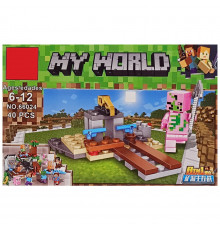 Конструктор детский "Minecraft" 66024K-5, 41 деталь