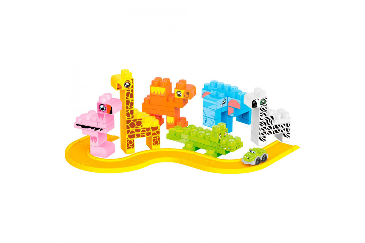 Детский конструктор "Сафари" 9383TXK 97 элементов и 62 наклейки