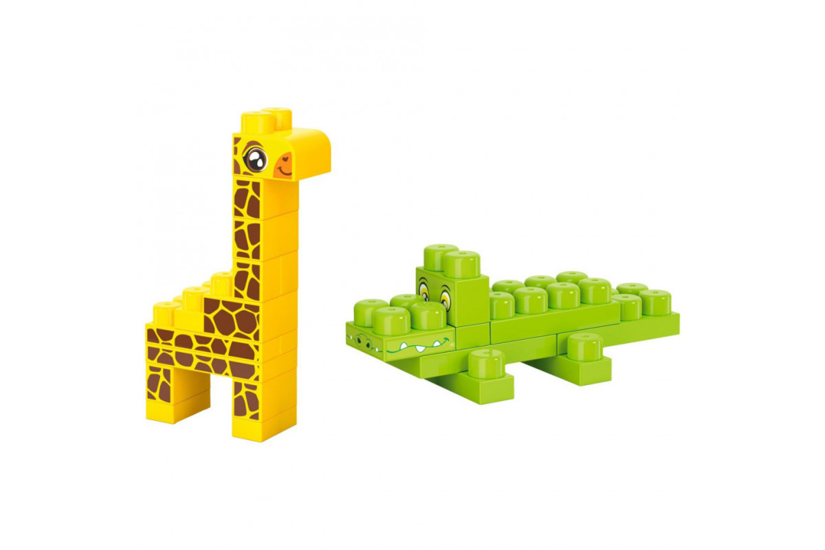 Детский конструктор "Сафари" 9383TXK 97 элементов и 62 наклейки