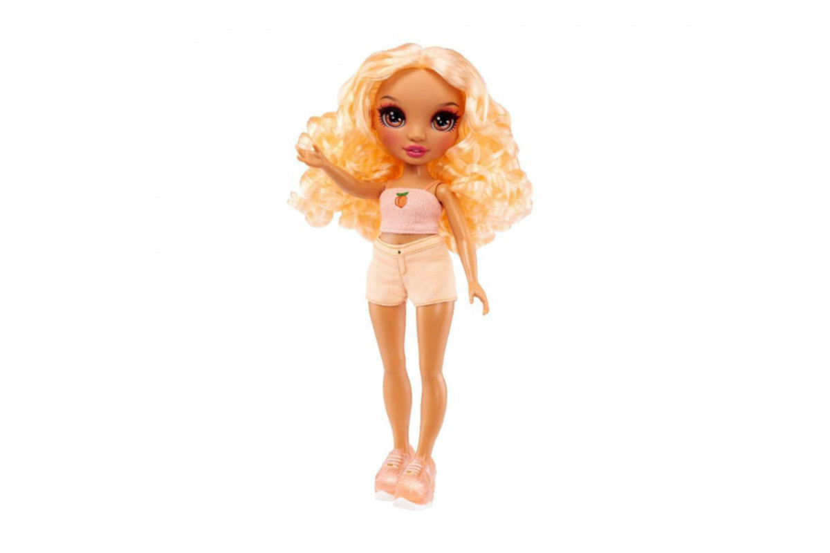 Дитяча ігрова лялька Персик Rainbow High 987970 серії "ОРР" з аксесуарами