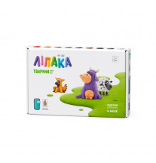 Набор самозатвердевающего пластилина ЛИПАКА – Коровка, пёсик, овца 60024-UA01