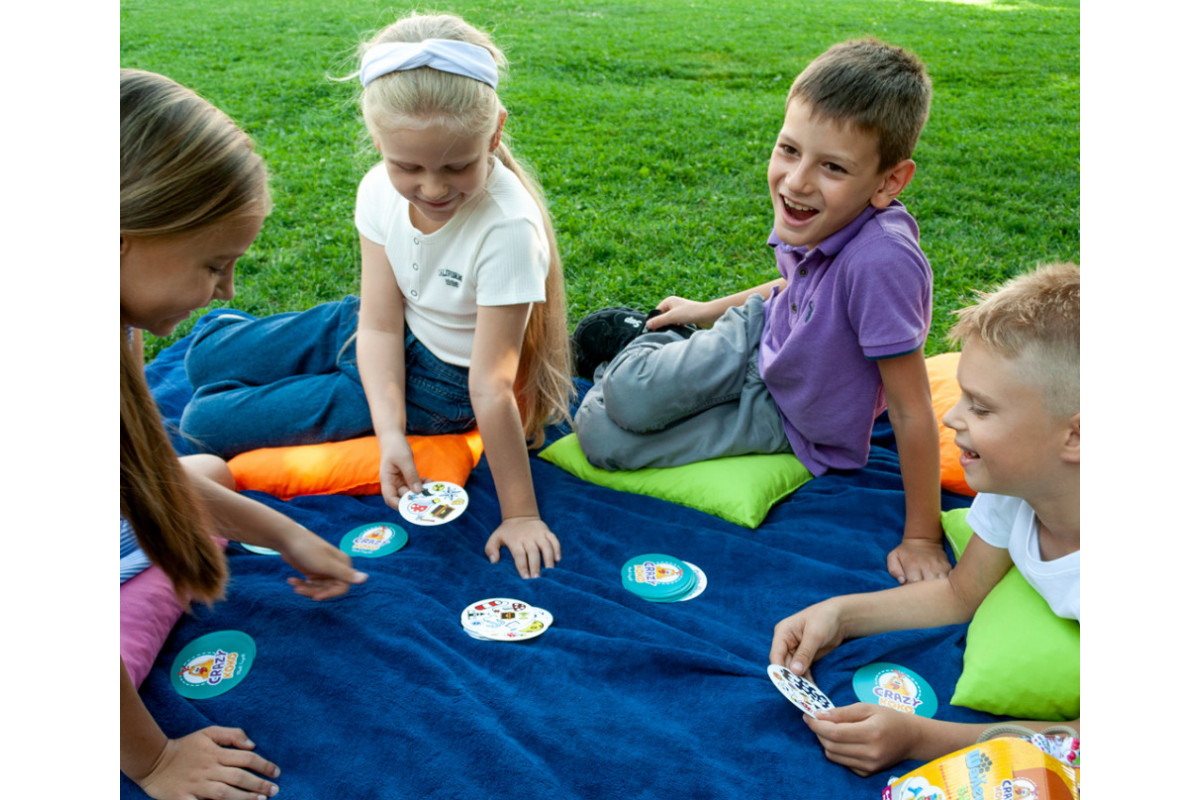 Детская настольная игра в мешочке "Хлоп! Хвать!" VT8077-13, 56 карточек