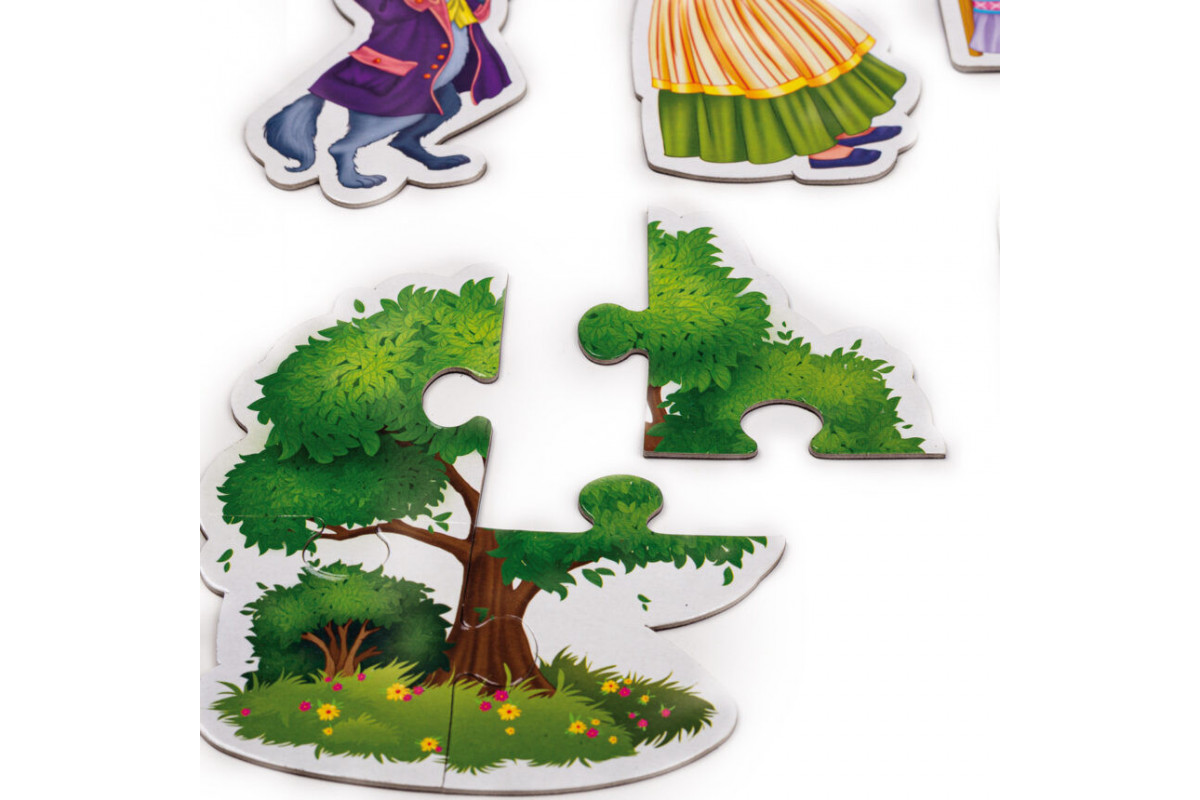 Настільна гра магнітний театр "Червона шапочка" Vladi Toys VT3206-52 Укр