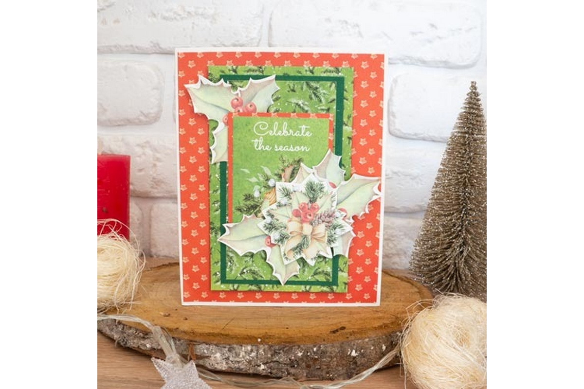 Набор для создания 3-х рождественских открыток "Awaiting Christmas" FDGCK-036