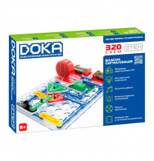 Электронный конструктор "320 СХЕМ" DOKA D70707 звук и свет