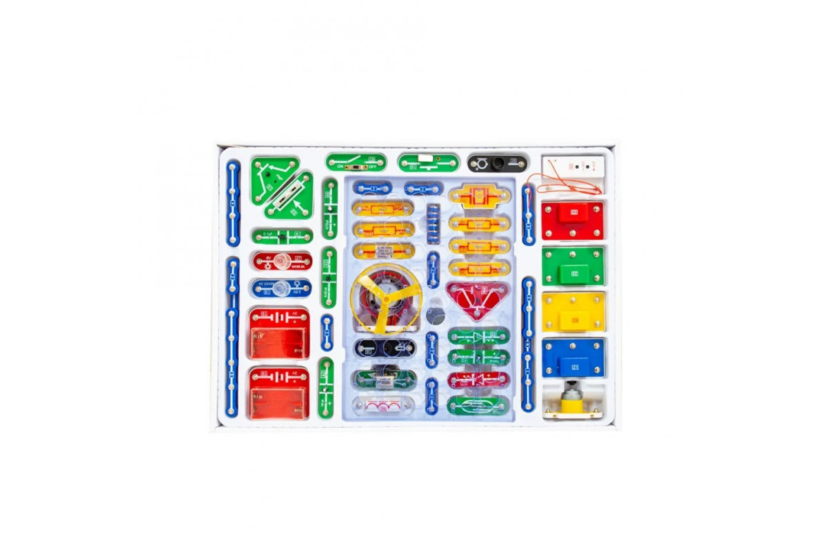 Электронный конструктор "320 СХЕМ" DOKA D70707 звук и свет