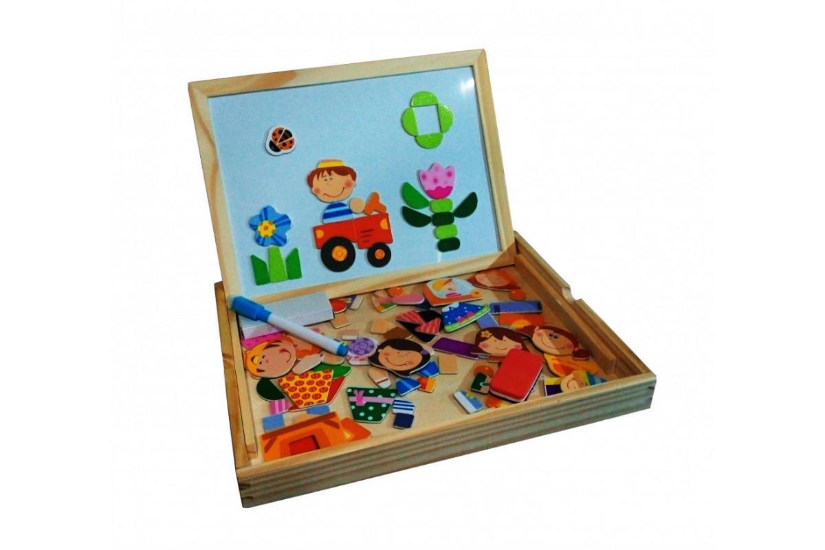 Развивающий набор первоклассника MD2083 деревянный A