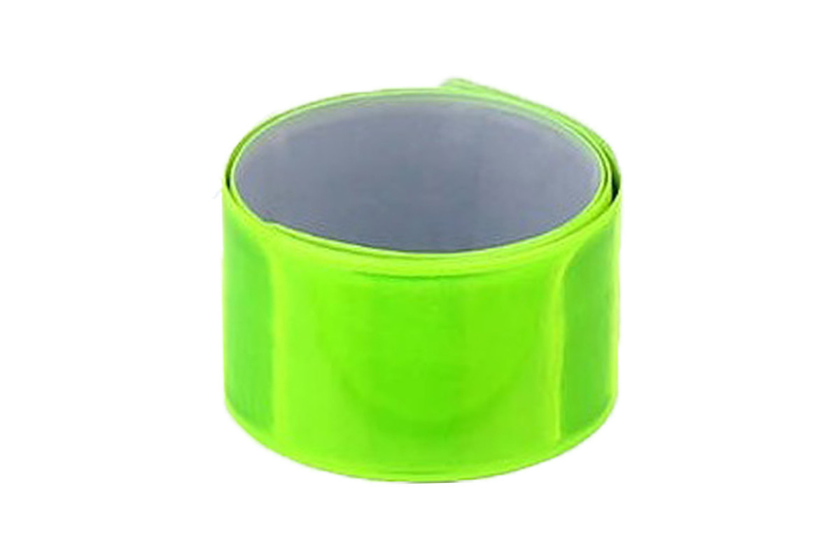 Светоотражающий браслет 125-SP(Green) зеленый, 3х30 см