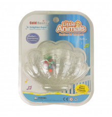 Детская погремушка-грызунок 8820-2 животные Ракушка