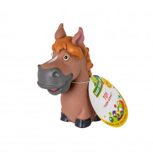 Дитяча іграшка для купання "Бризкаючі тварини ферми конячка" 8753_конячка коричнева