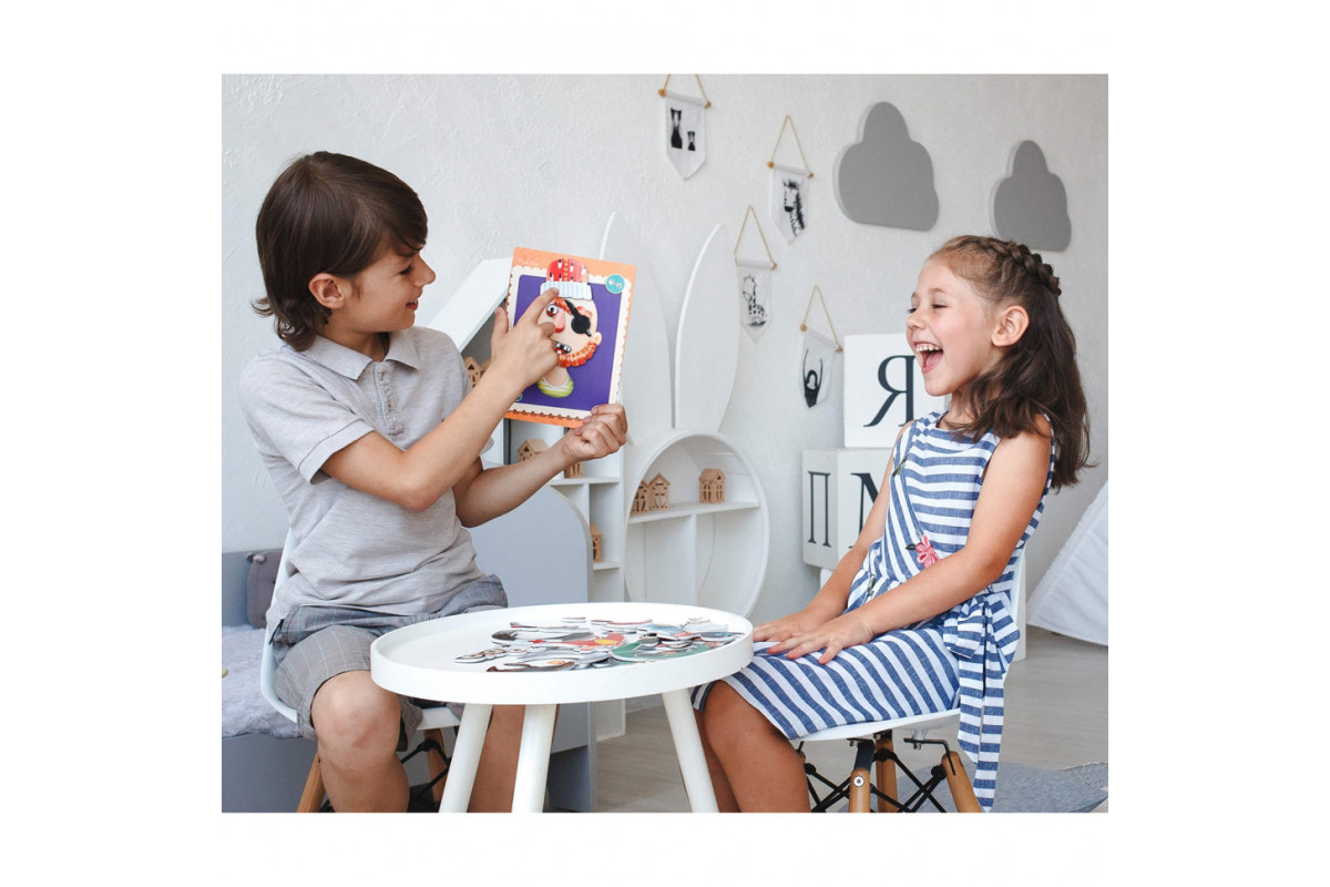 Детская настольная игра "Фейсики" VT3702-15 на магнитах