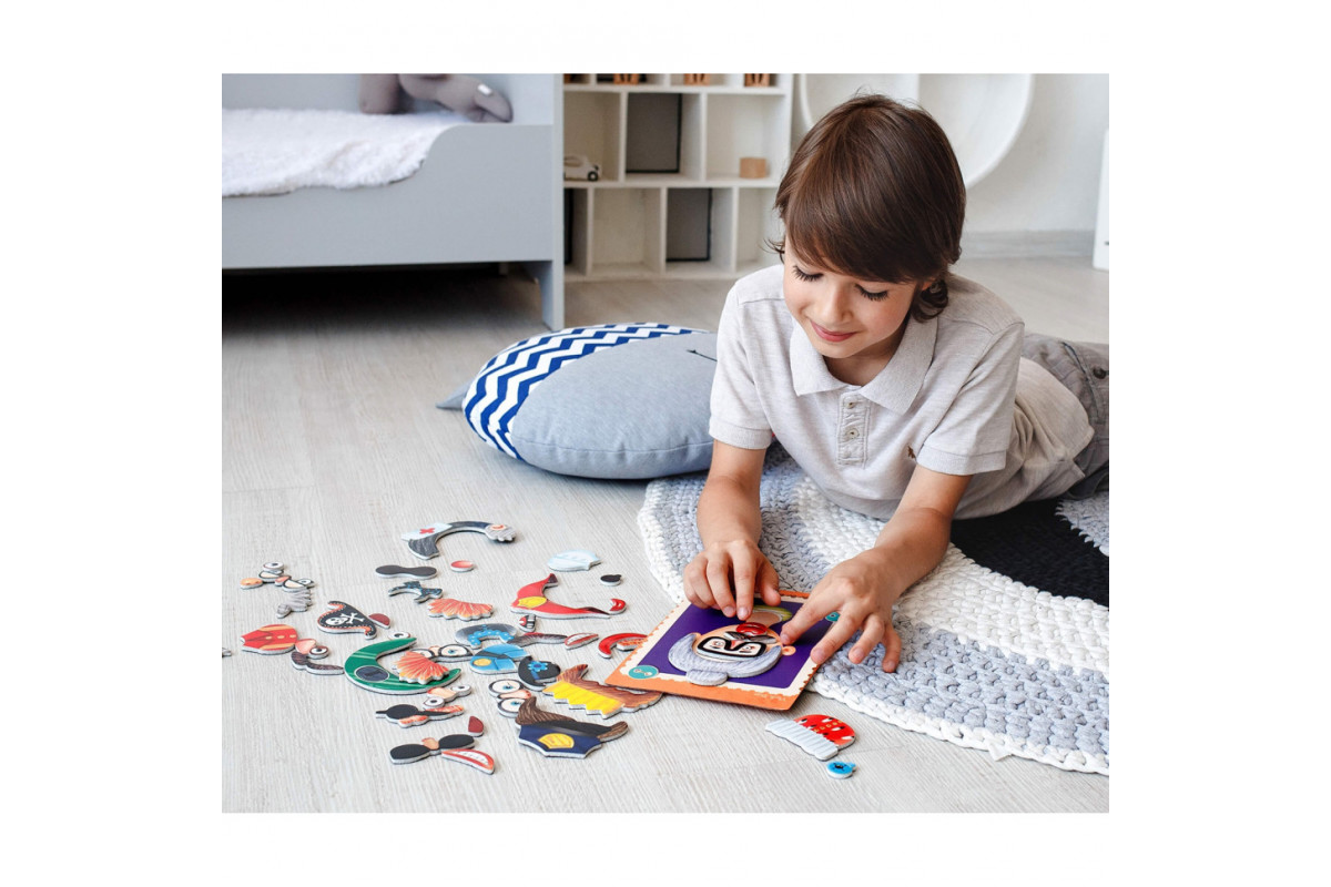 Детская настольная игра "Фейсики" VT3702-15 на магнитах