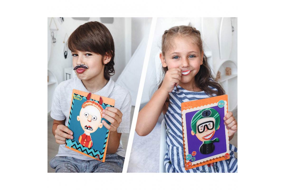 Детская настольная игра "Фейсики" VT3702-15 на магнитах