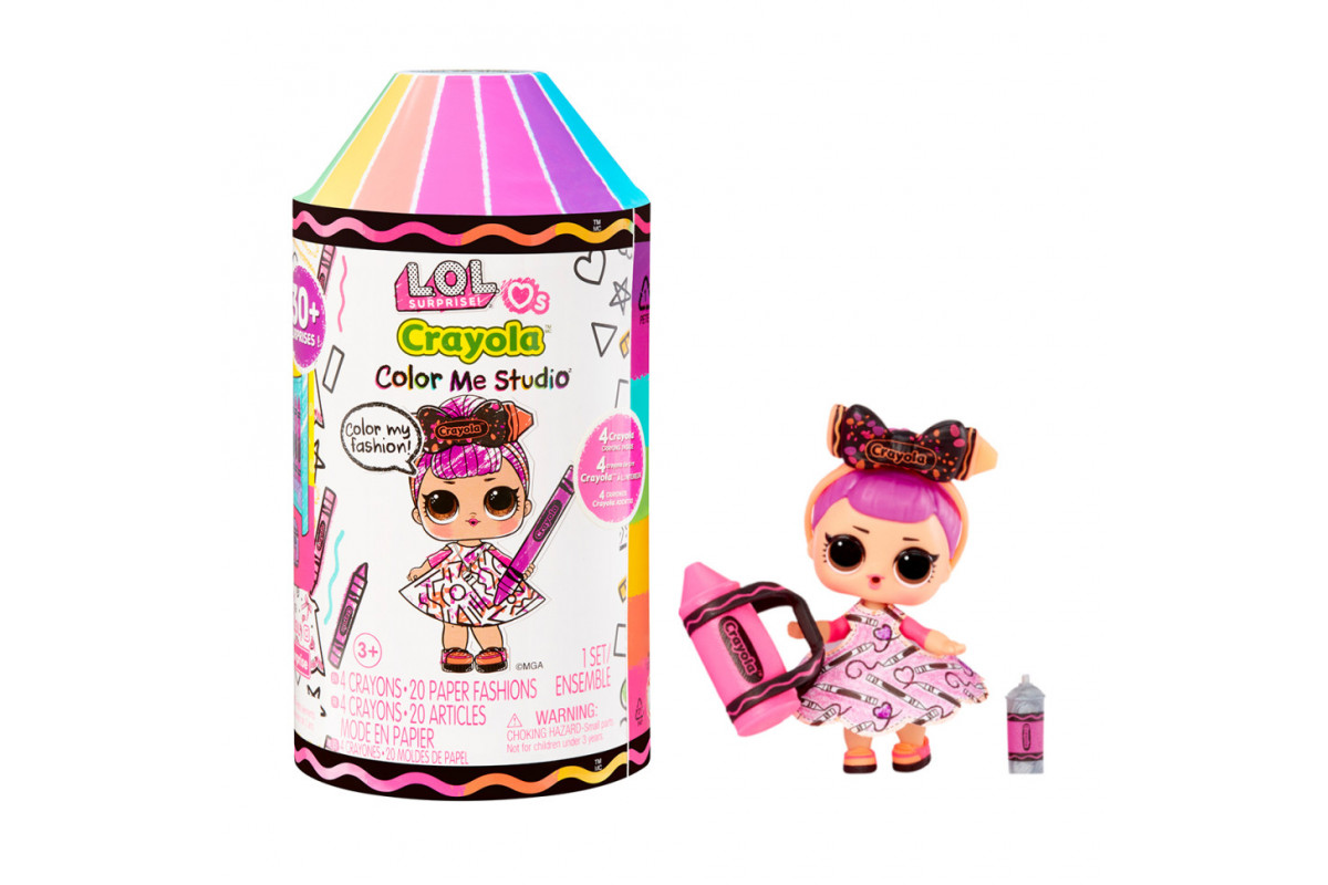 Ігровий набір з лялькою Цвітнашки L.O.L. Surprise! 505273 серії "Crayola" з аксесуарами