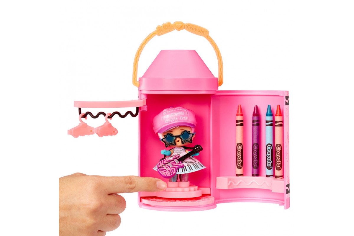 Ігровий набір з лялькою Цвітнашки L.O.L. Surprise! 505273 серії "Crayola" з аксесуарами