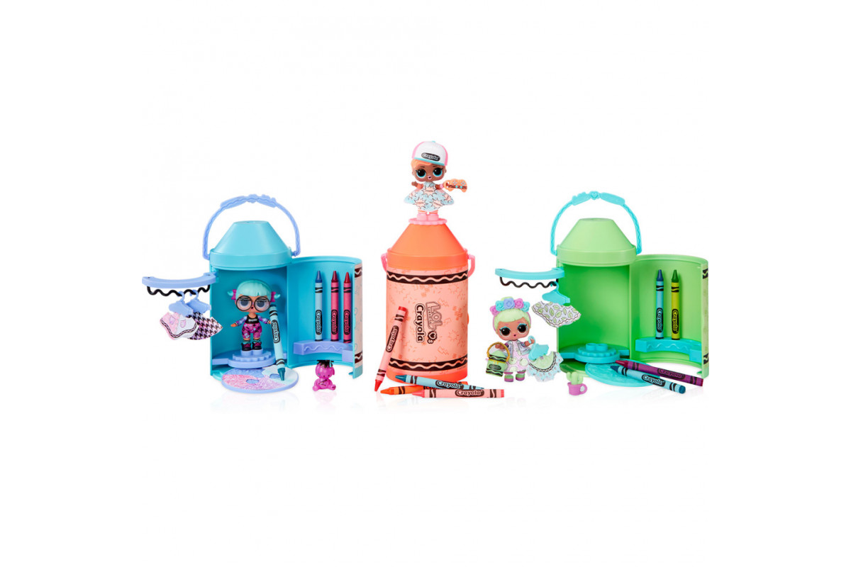 Ігровий набір з лялькою Цвітнашки L.O.L. Surprise! 505273 серії "Crayola" з аксесуарами