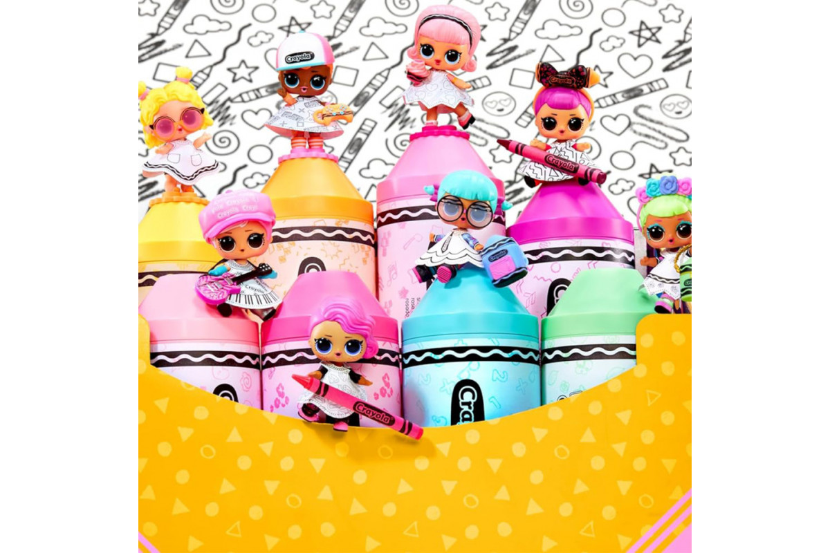 Ігровий набір з лялькою Цвітнашки L.O.L. Surprise! 505273 серії "Crayola" з аксесуарами