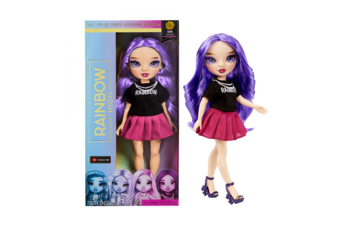 Детская игровая кукла Орхидея Rainbow High 987918 серии "ОРР" с артикуляцией