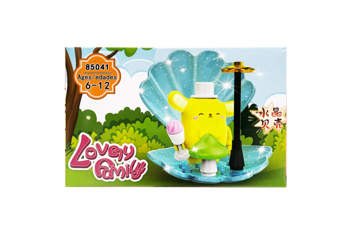 Детский игровой конструктор "PomPomPurin" 85041-2 пластиковые детали