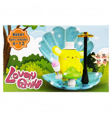 Детский игровой конструктор "PomPomPurin" 85041-2 пластиковые детали