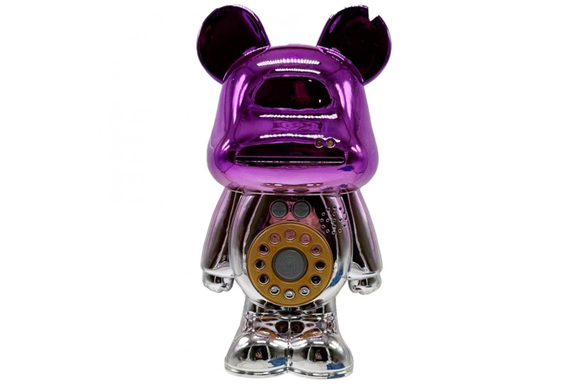 Электронная копилка-банкомат "Brearbrick" TZ-56C(Violet) музыка, свет