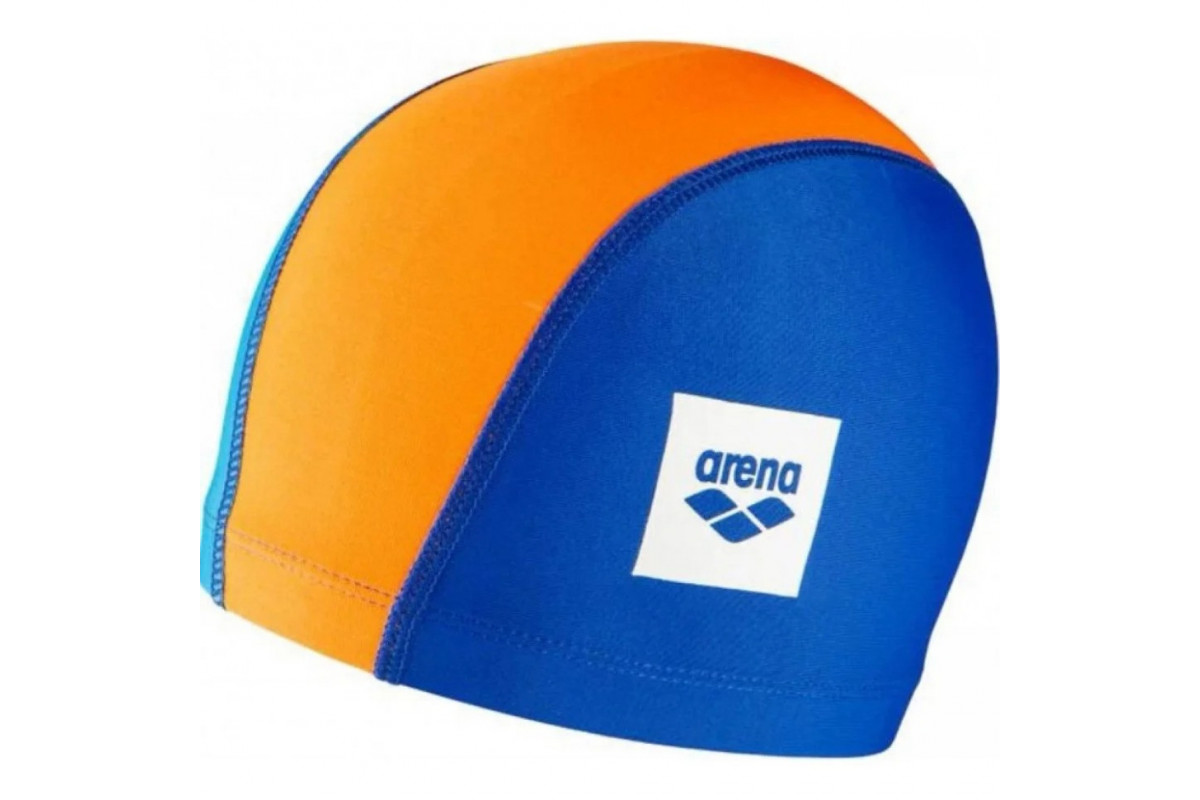 Шапка для плавання UNIX II JR Arena 002384-101 синій, помаранчевий, блакитний, OSFM