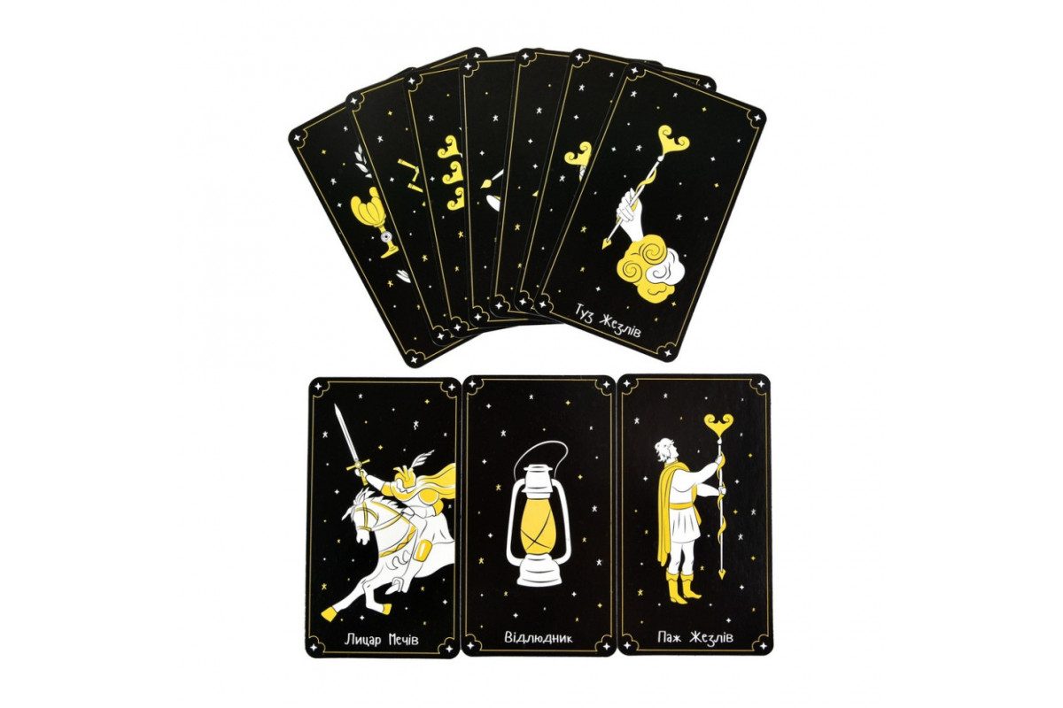 Гадальные карты Таро 30483 карта со ссылкой на инструкцию 78 штук