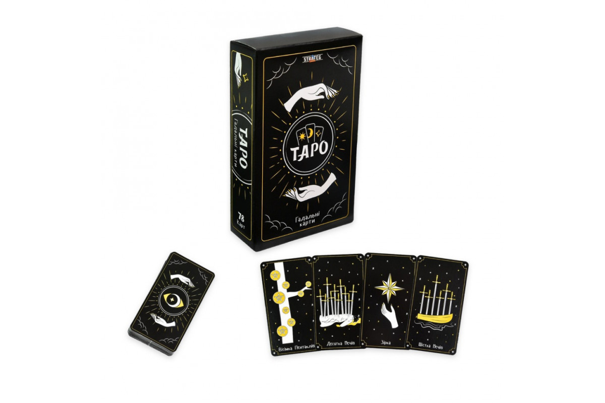 Гадальные карты Таро 30483 карта со ссылкой на инструкцию 78 штук