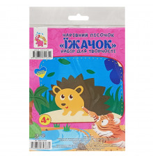 Набір для творчості картинка з піску "Їжак" RI29051608