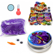 Жуйка для рук "Chameleon Gum" GUM-01-01UС в металевій коробочці  Фіолетово-блакитний