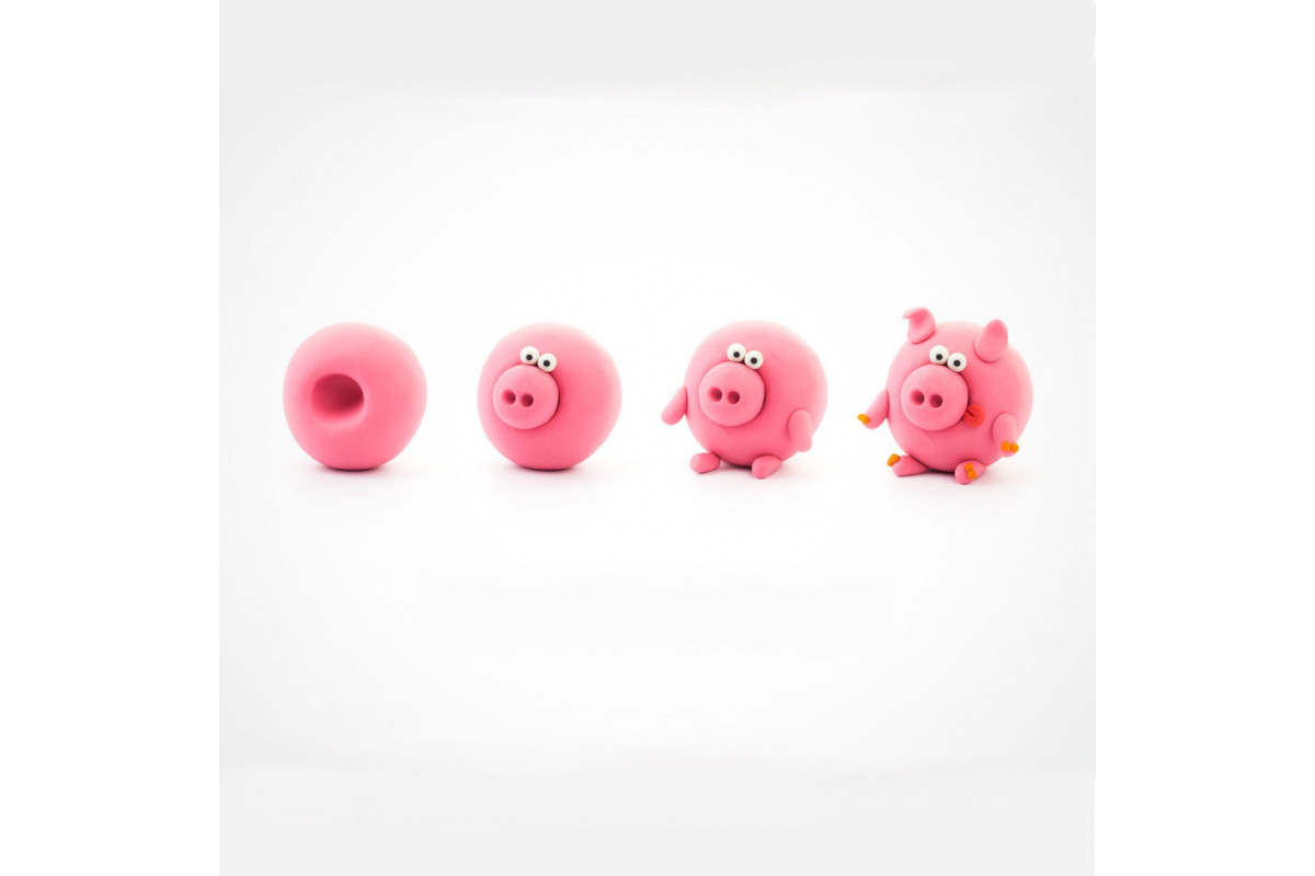 Набір самозатвердіючого пластиліну Порося ЛІПАКА 30045-UA01